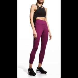 NWT FP Movement Wrap Lose Control Leggings in Plum Size S Small